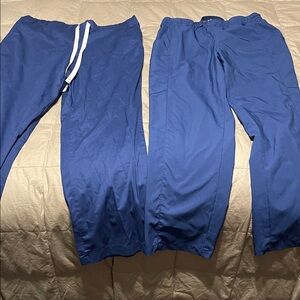 Navy blue Scrub Pants . 2 pairs both medium petite